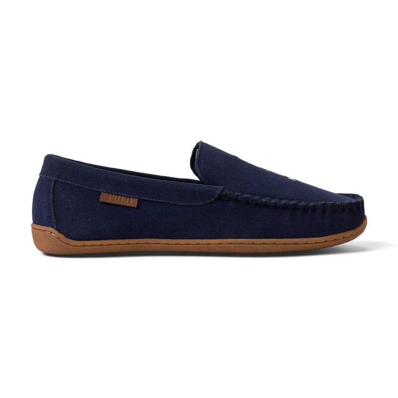 Polo Ralph Lauren Brenan Bear Ds Suede Slipper image number 1